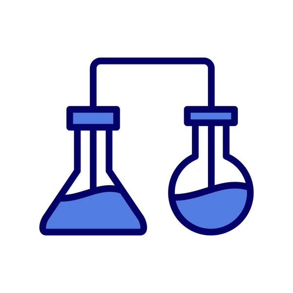 Laboratory Web Icon Simple Design — Stock Vector
