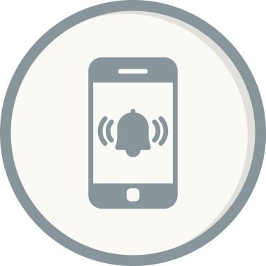 akıllı telefon, basit vektör illüstrasyon tasarımı