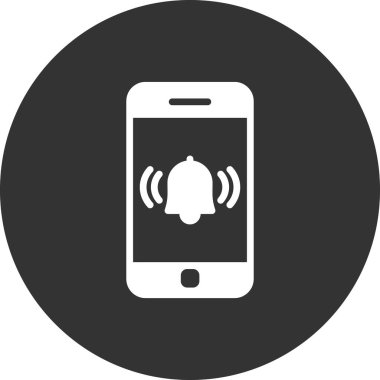 akıllı telefon, basit vektör illüstrasyon tasarımı