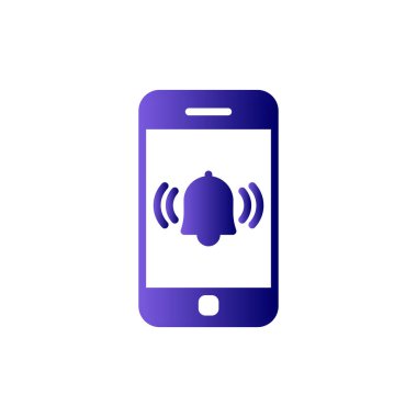 akıllı telefon, basit vektör illüstrasyon tasarımı