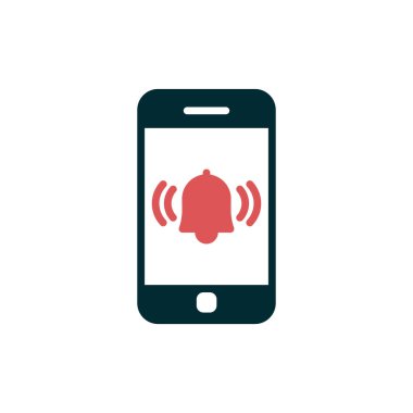 akıllı telefon, basit vektör illüstrasyon tasarımı