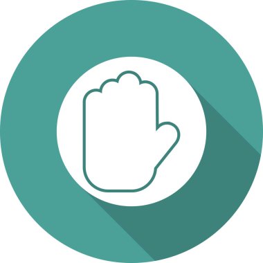 el simgesi vektör illüstrasyon tasarımı