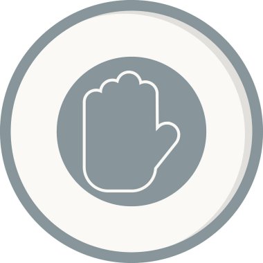 el simgesi vektör illüstrasyon tasarımı