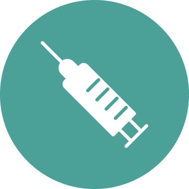 Şırınga ikonu vektör çizimi