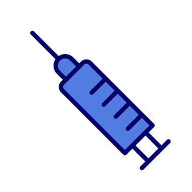 Şırınga ikonu vektör çizimi