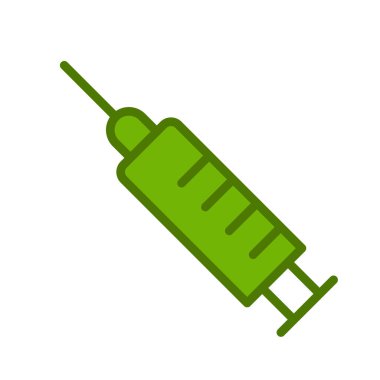 Şırınga ikonu vektör çizimi