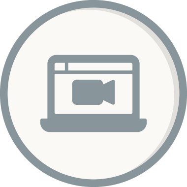  video çağrısı vektör illüstrasyon tasarımı