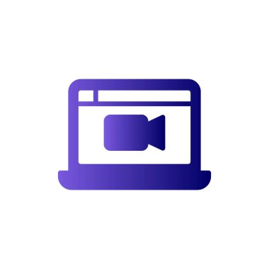  video çağrısı vektör illüstrasyon tasarımı