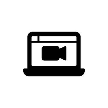  video çağrısı vektör illüstrasyon tasarımı