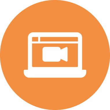  video çağrısı vektör illüstrasyon tasarımı