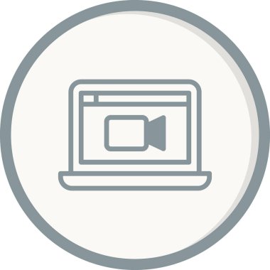  video çağrısı vektör illüstrasyon tasarımı