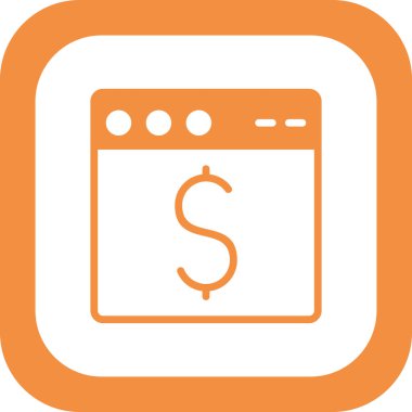 Web tarayıcı, basit vektör illüstrasyon tasarımı