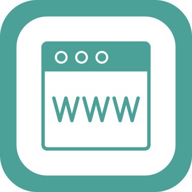 Web tarayıcı, basit vektör illüstrasyon tasarımı