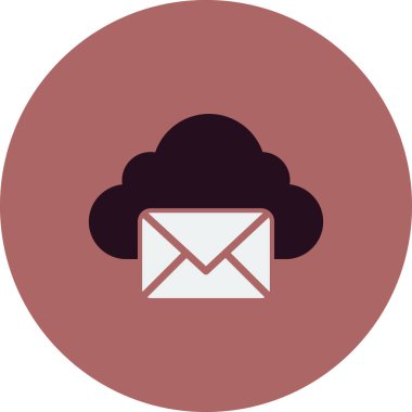 E- posta simgesi, vektör illüstrasyon tasarımı