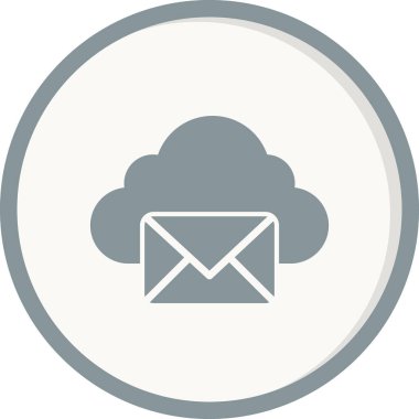 E- posta simgesi, vektör illüstrasyon tasarımı