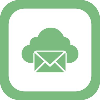 E- posta simgesi, vektör illüstrasyon tasarımı