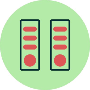 Moda biçimi izole edilmiş arkaplan simgesi 