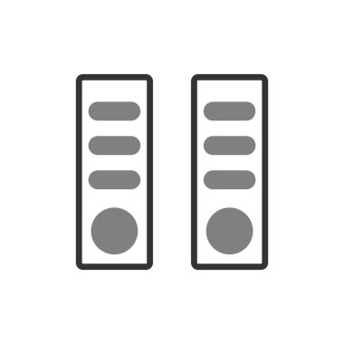 Moda biçimi izole edilmiş arkaplan simgesi 