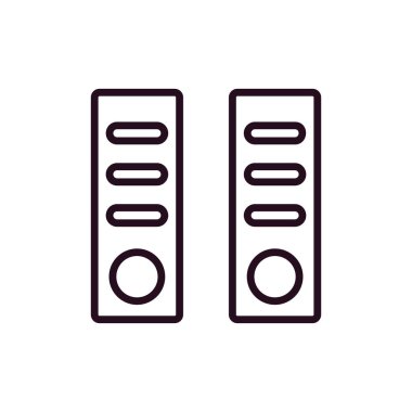 Moda biçimi izole edilmiş arkaplan simgesi 