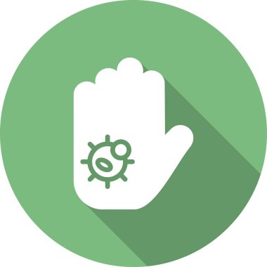 Kişisel ve ticari kullanım için vektör simgesi. Kirli El