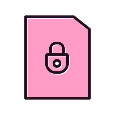 Moda biçimi izole edilmiş arkaplan simgesi 