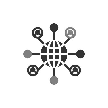 Kişisel ve ticari kullanım için ağ simgesi 