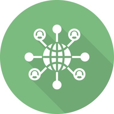 Kişisel ve ticari kullanım için ağ simgesi 