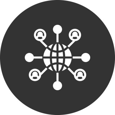 Kişisel ve ticari kullanım için ağ simgesi 