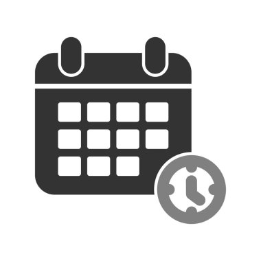 takvim vektörü ince çizgi simgesi