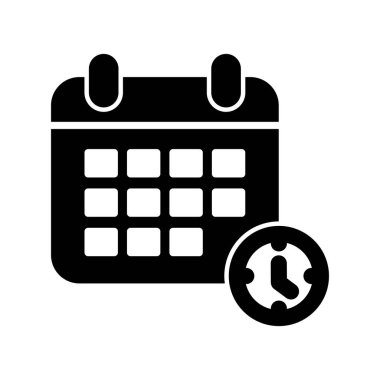 takvim vektörü ince çizgi simgesi