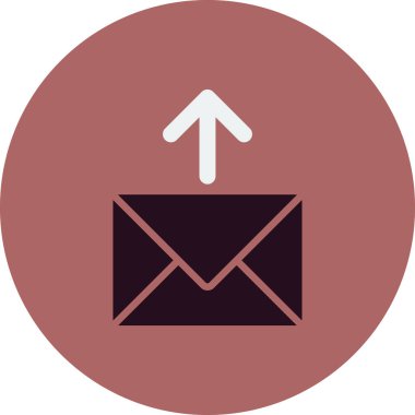 E- posta simgesi, vektör illüstrasyon tasarımı