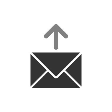 E- posta simgesi, vektör illüstrasyon tasarımı