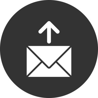 E- posta simgesi, vektör illüstrasyon tasarımı