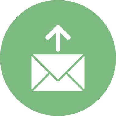 E- posta simgesi, vektör illüstrasyon tasarımı