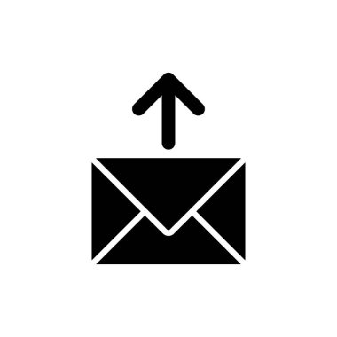 E- posta simgesi, vektör illüstrasyon tasarımı