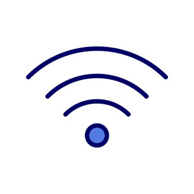 wifi modern ikon vektör çizimi