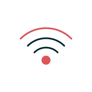 wifi modern ikon vektör çizimi