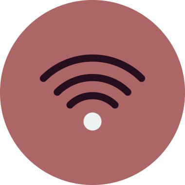 wifi modern ikon vektör çizimi