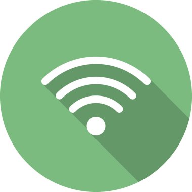 wifi modern ikon vektör çizimi