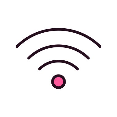 wifi modern ikon vektör çizimi