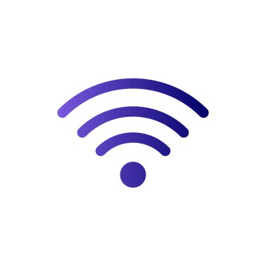 wifi modern ikon vektör çizimi