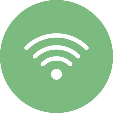 wifi modern ikon vektör çizimi