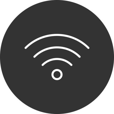 wifi modern ikon vektör çizimi