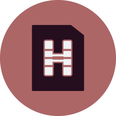 Moda biçimi izole edilmiş arkaplan simgesi 