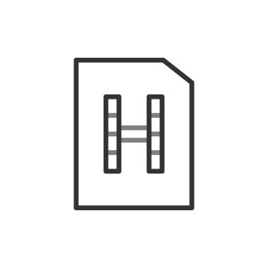 Moda biçimi izole edilmiş arkaplan simgesi 