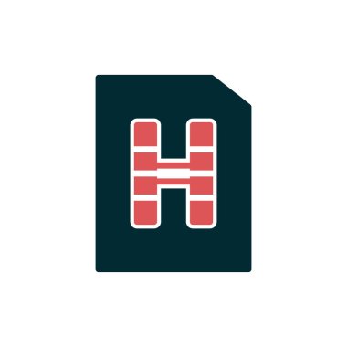 Moda biçimi izole edilmiş arkaplan simgesi 