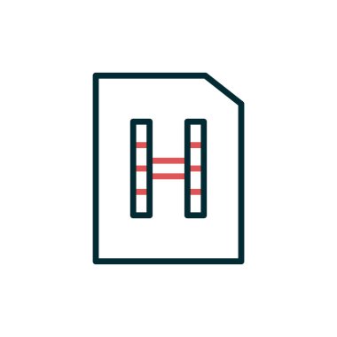 Moda biçimi izole edilmiş arkaplan simgesi 