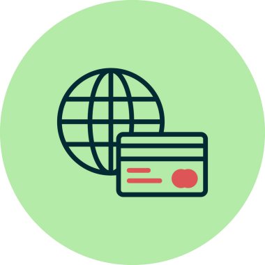 genel basit simge, vektör illüstrasyonu