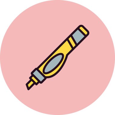 Modern simge vektör illüstrasyonunu vurgula