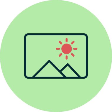 Modern simge vektör illüstrasyonunu göster